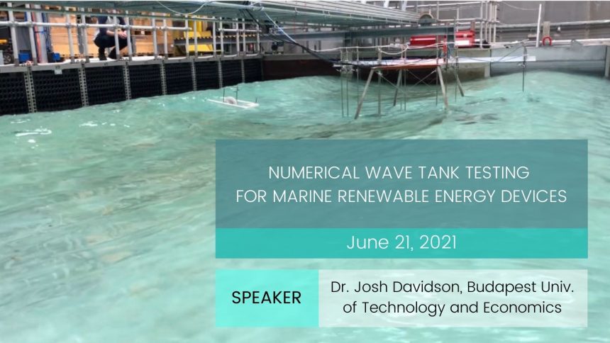 Numerical wave tank testing for marine renewable energy devices