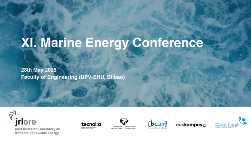 XI Marine Energy Conference: 28 May 2025 Bilbao